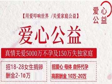 融安捐卵助孕生子 爱心志愿者招募